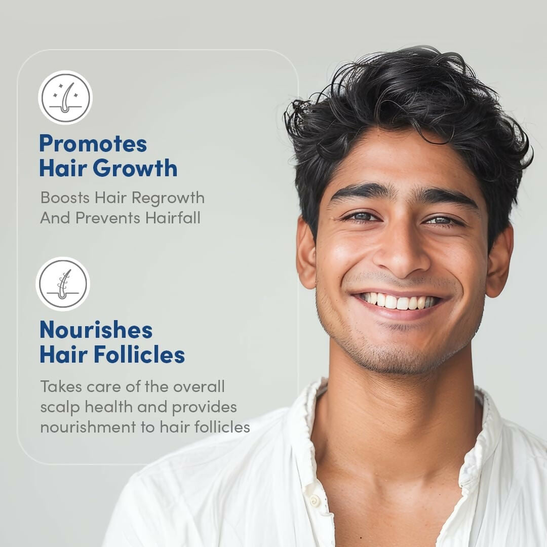 Man Matters Hair Oil With Rosemary, Onion, Bhringraj, Shikkai, Brahmi & Amla Oils