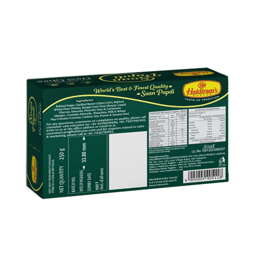 Haldiram's Soan Papdi - Distacart