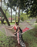 Thumbnail for Preksha Creation Indian Style Banarasi Soft Silk Women Saree - Black - Distacart