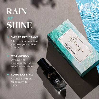 Aflairza Magic Drops - Waterproof & Sweat-Resistant Makeup Serum - Distacart