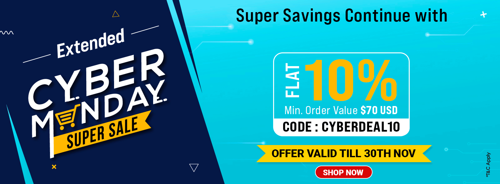 Cyber Monday Sale