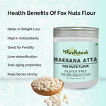 Thumbnail for byPureNaturals Makhana Atta (Fox Nuts Flour) - Dista