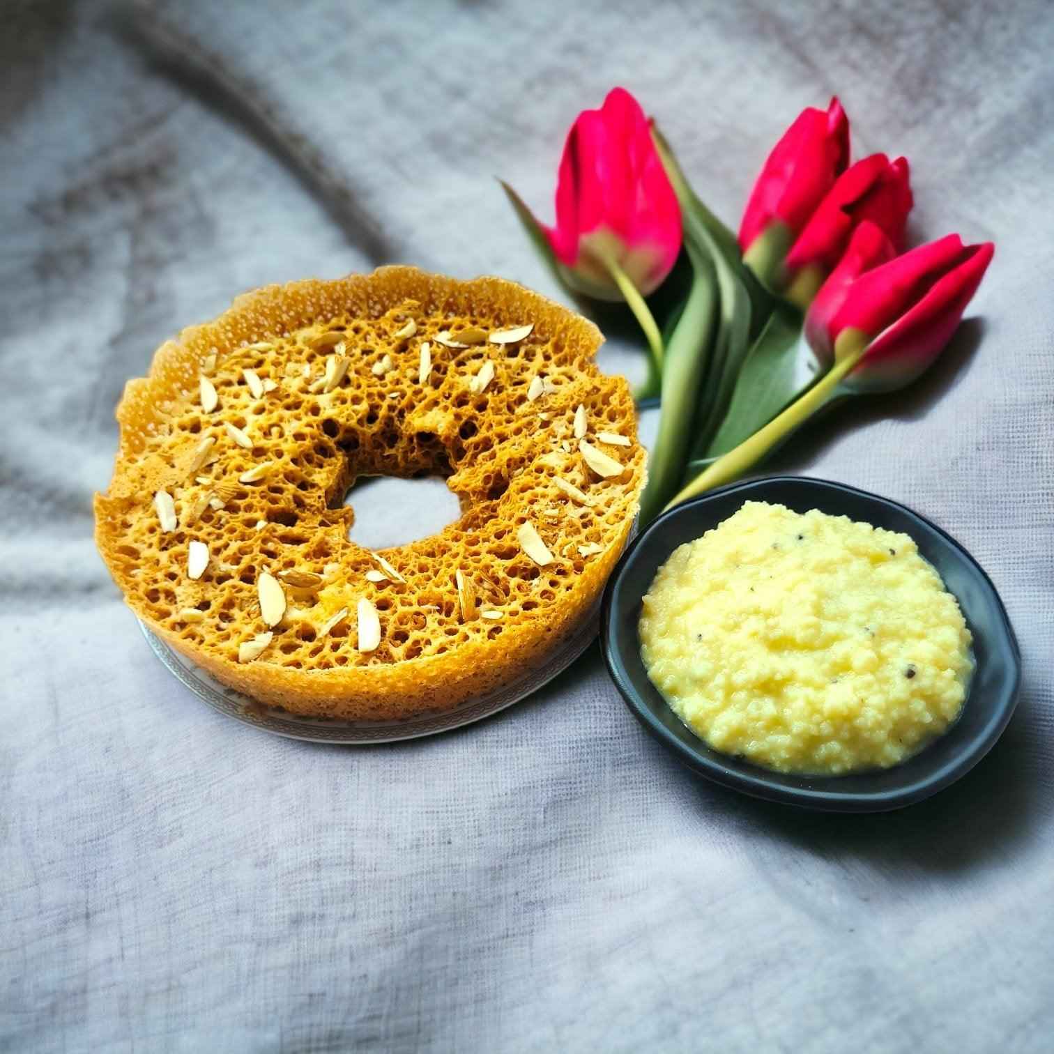 SweeDesi Malai Ghewar Combo - Dista