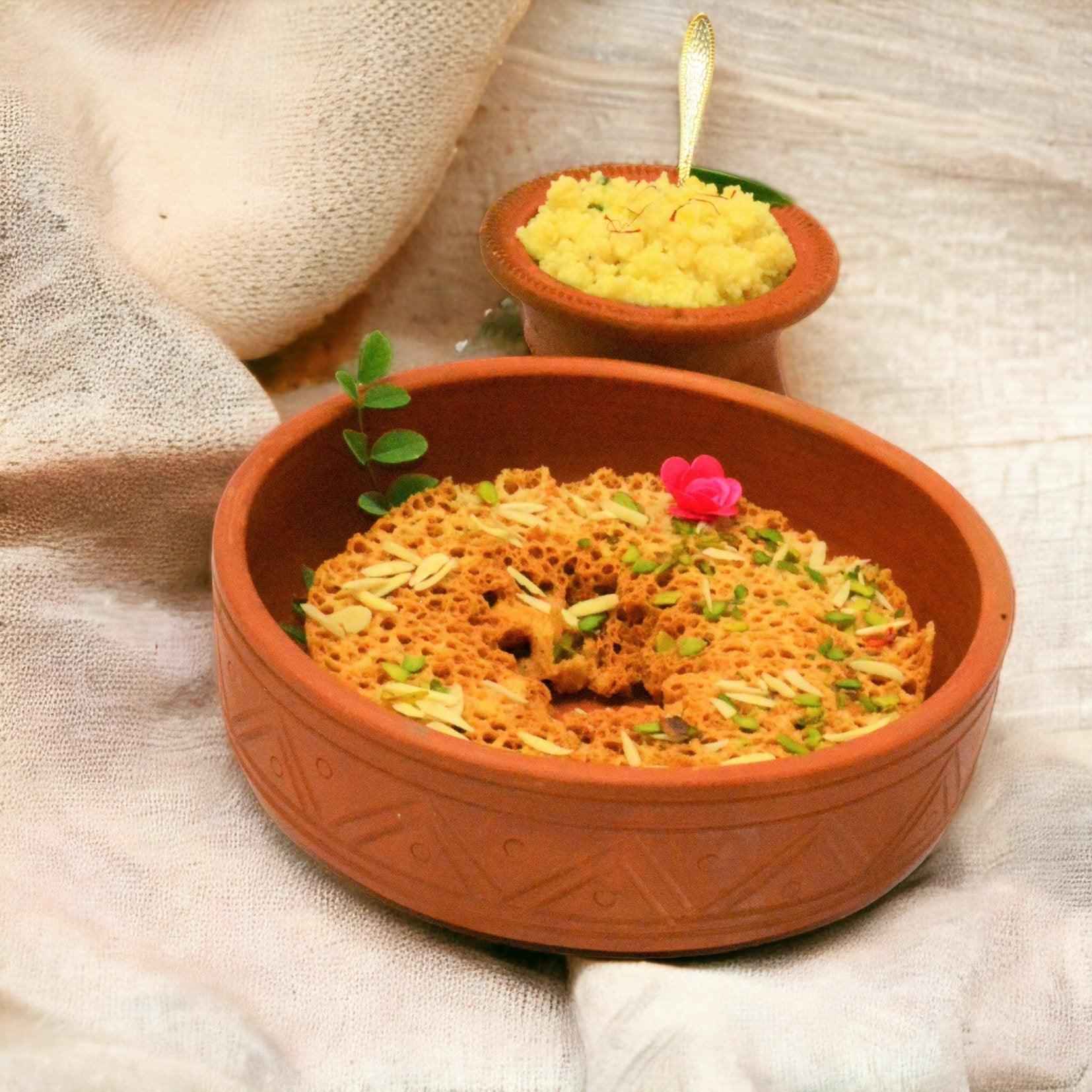 SweeDesi Malai Ghewar Combo - Dista