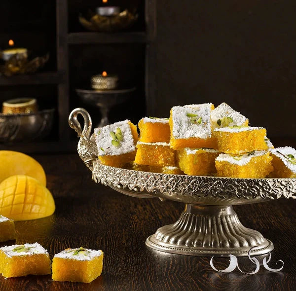 Meethi Mango Coconut Barfi