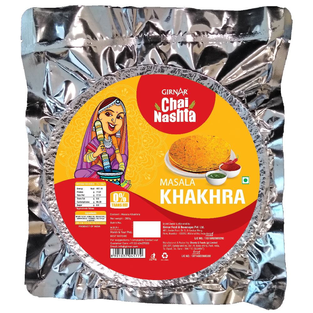 Girnar Chai Nashta - Masala Khakhra - Distacart
