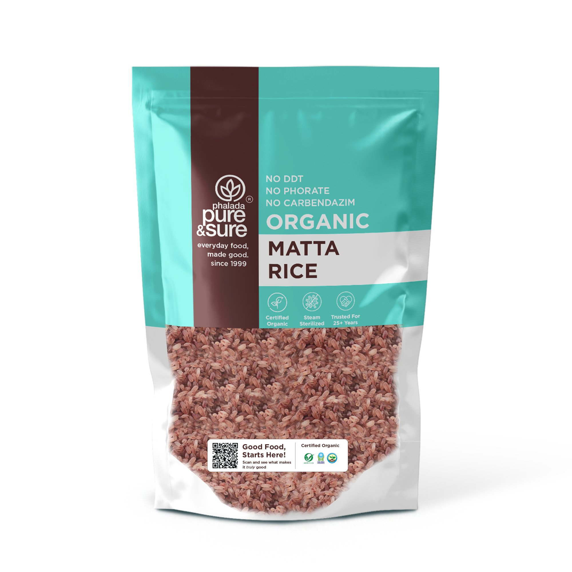 Pure & Sure Organic Matta Rice - Distacart