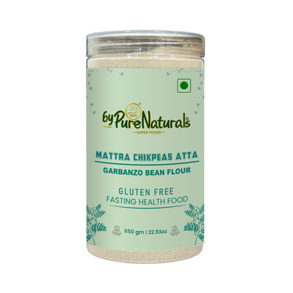 byPureNaturals Mattra Chikpeas Atta (Garbanzo Bean Flour) - Dista