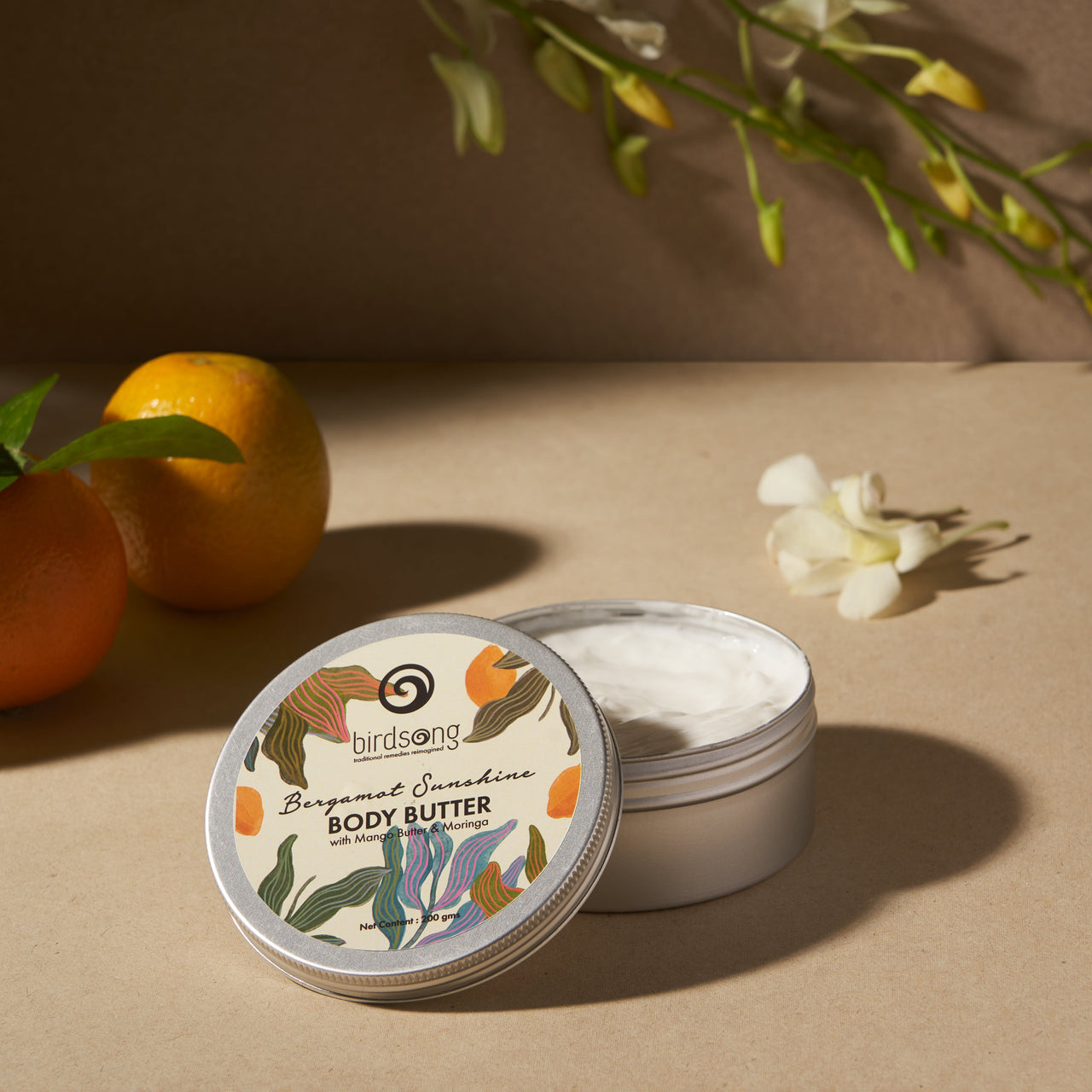 body butter bergamot sunshine