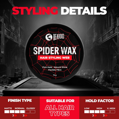 Beardo Spider Wax Hair Styling Web - Distacart