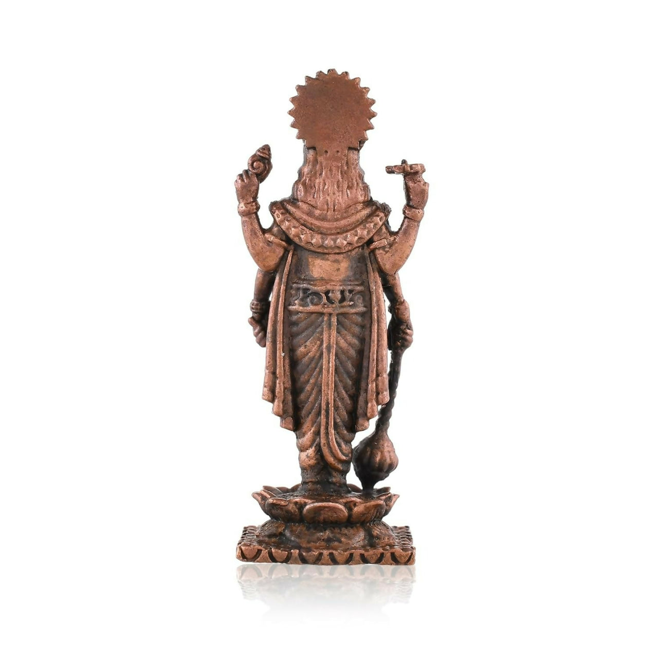 Craftvatika Copper Vishnu Idol - Distacart