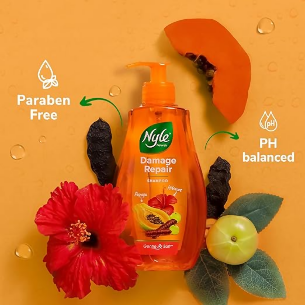 Nyle Naturals Damage Repair Anti Hairfall Shampoo - Dista