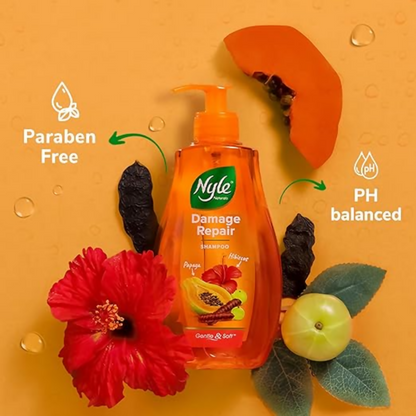 Nyle Naturals Damage Repair Anti Hairfall Shampoo - Dista