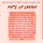 Thumbnail for Ronzille Long Stay Matte Lip Crayon - Soft Peach - Dista
