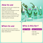 Thumbnail for PLIX The Plant Fix Rosemary Anti Hairfall Kit - Hair Oil, Shampoo, Conditioner & Serum - Distacart