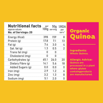 Yoga Bar Whole Quinoa Pouch - Distacart