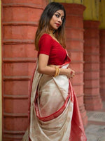 Thumbnail for Anouk Woven Design Zari Kanjeevaram Saree