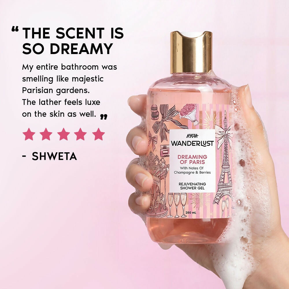 Wanderlust Body Wash - Dreaming of Paris Perfume - Dista