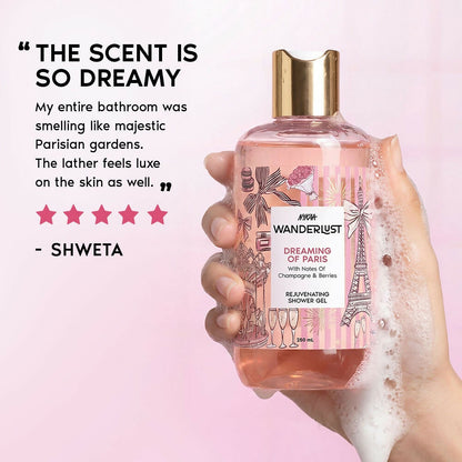 Wanderlust Body Wash - Dreaming of Paris Perfume - Dista