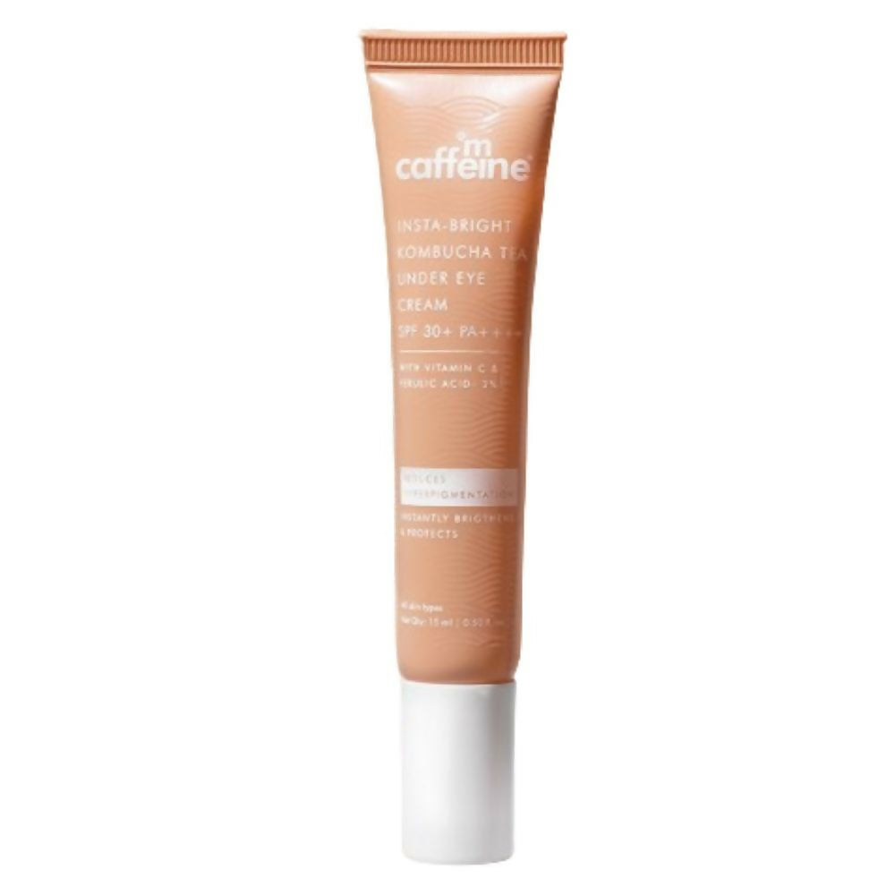 mCaffeine Insta-Bright Kombucha Tea Under Eye Cream SPF 30+ PA++++ - Distacart