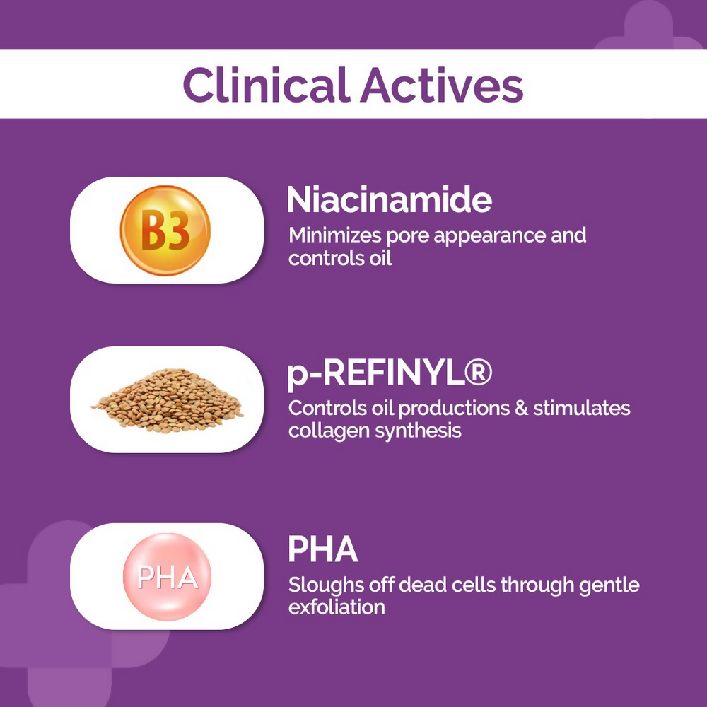 The Derma Co Pore Minimizing Face Serum with 4% Niacinamide, 5% PHA - Distacart
