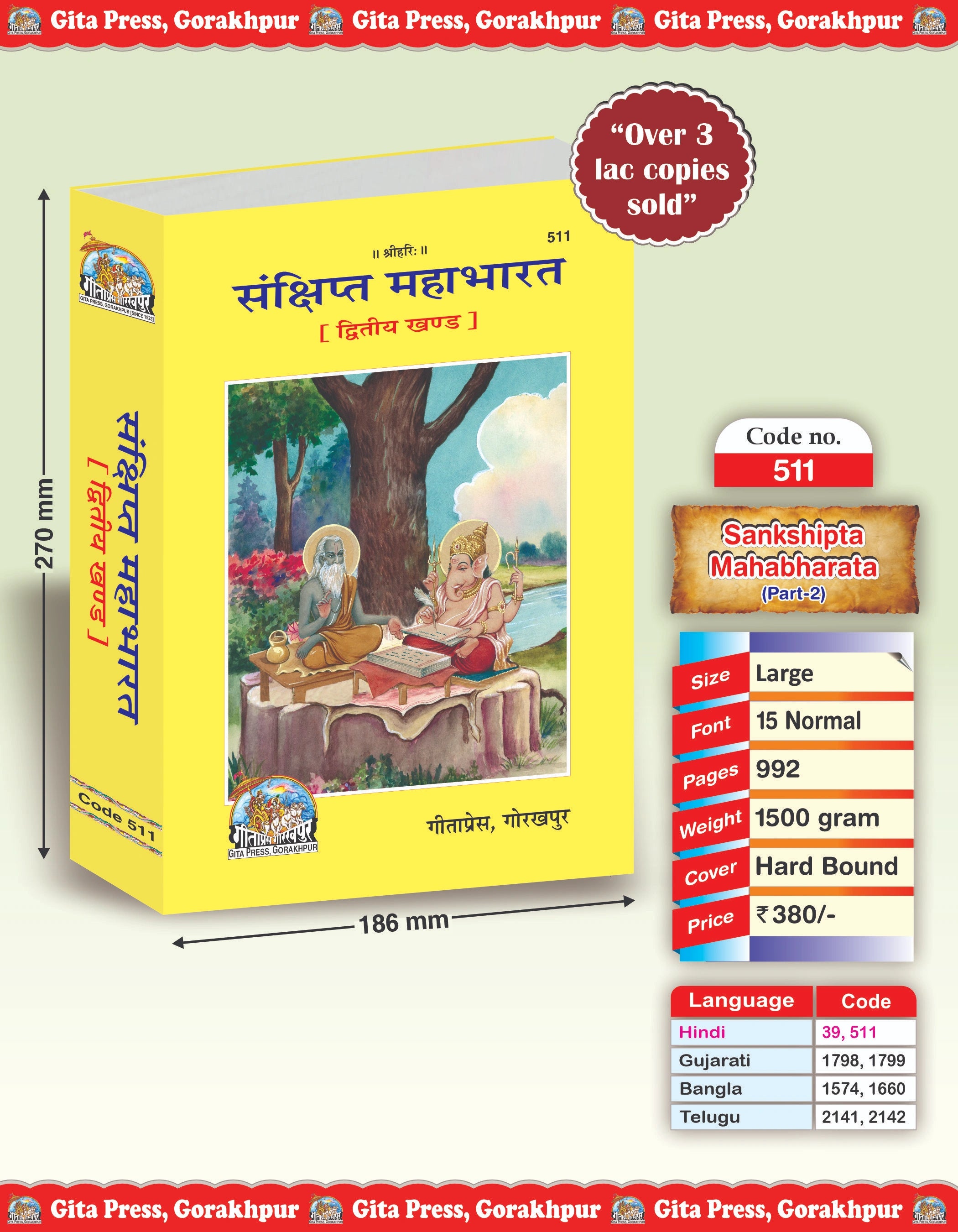 Sankshipt Mahabharat – Part 2 of 2 – Concise Mahabharata with Sanskrit Verses & Hindi Explanation by