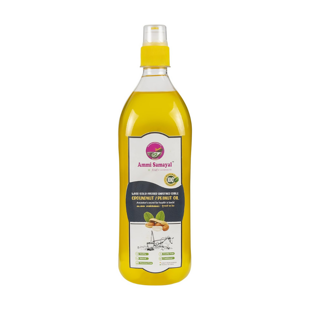 Ammi Samayal Wood Pressed Groundnut Oil - Distacart