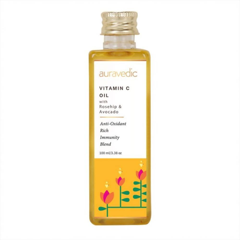 Auravedic Vitamin C Oil with Rosehip & Avocado - Distacart