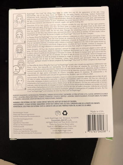 Repechage Vita Cura B3 Lifting Sheet Mask - Distacart