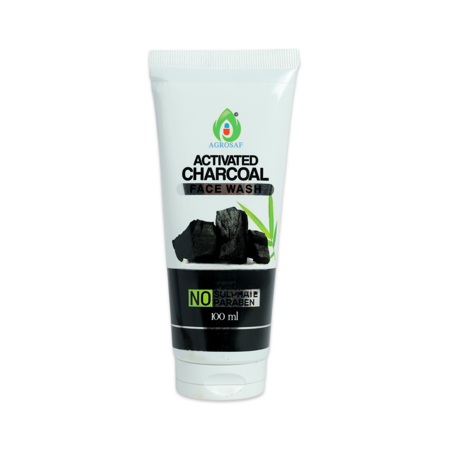 Agrosaf Activated Charcoal Face Wash - Dista