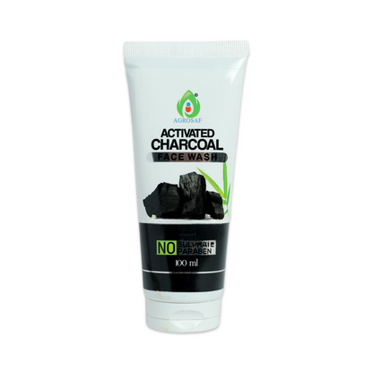 Agrosaf Activated Charcoal Face Wash - Dista
