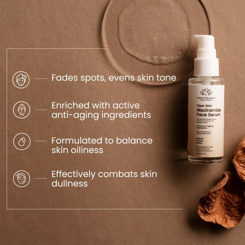 Earthraga Niacinamide Face Serum - Distacart