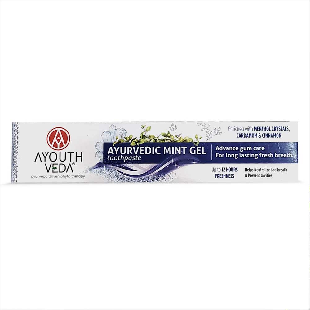 Ayouthveda Ayurvedic Mint Gel Toothpaste - Distacart