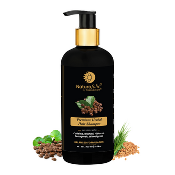 Prakruth Care Premium Herbal Intense Caffeine Shampoo - Dista