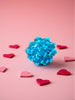 Inhanns Rang-E-Roshan Adjustable Ring – Handmade Crystal Statement Ring - Sky Blue - Distacart