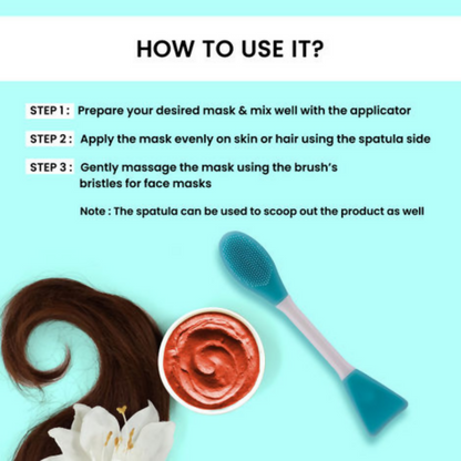 Alps Goodness Face & Hair Mask Applicator Brush - Distacart