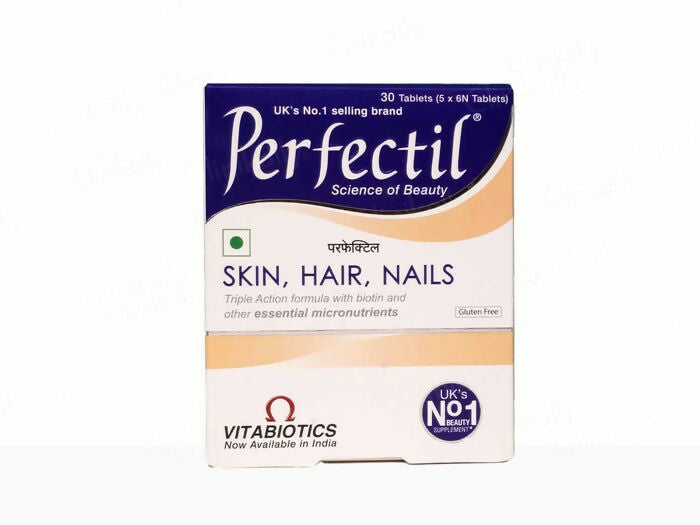 Perfectil Skin Hair Nail Supplement Tablets - Distacart