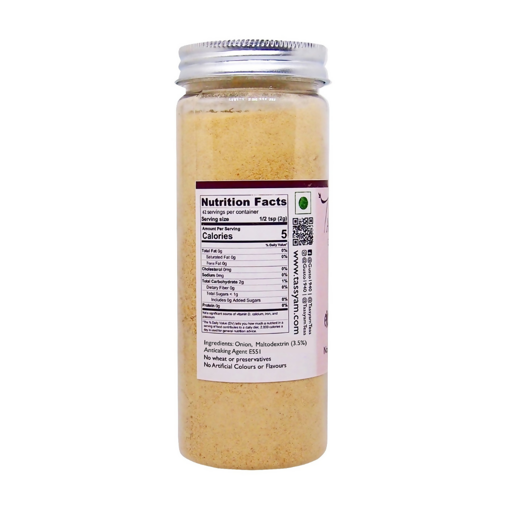 Tassyam Organics Strong Onion Powder - Distacart