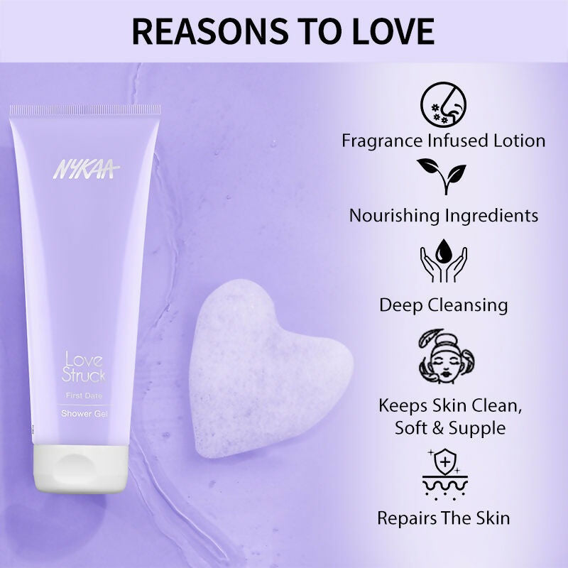 Nykaa Love Struck First Date Shower Gel - Distacart