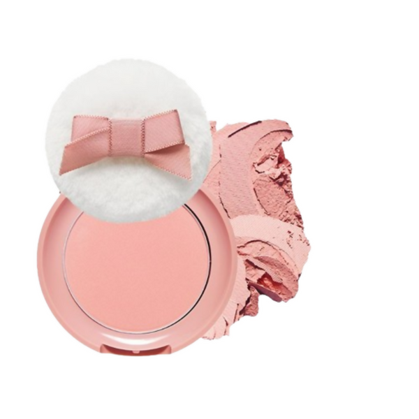 Etude House Lovely Cookie Pressed Powder Blush - Peachy - Distacart