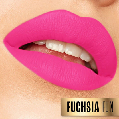 Lakme Absolute Beyond Matte Lipstick - 203 Fuchsia Fun - Distacart