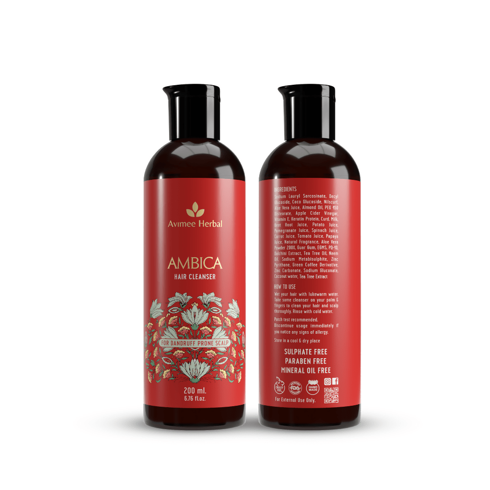Avimee Herbal Ambika Hair Cleanser - Distacart