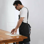 Thumbnail for Supvox Waterproof Home Apron - Kitchen And Workshop With Tool Pockets -Black - Dista