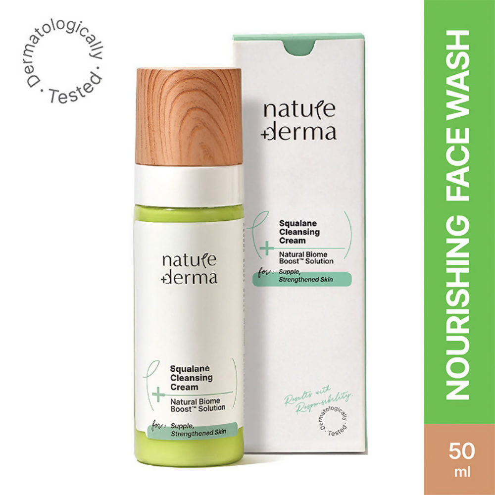 Nature Derma Squalane Cleansing Cream - Distacart