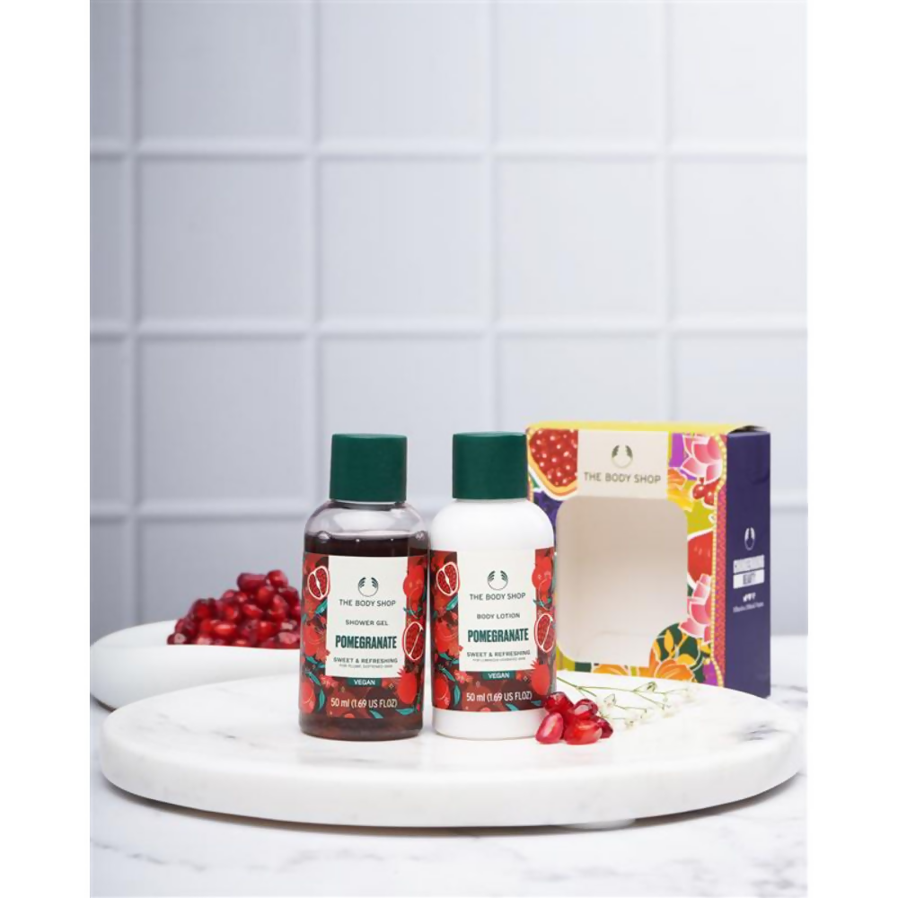 The Body Shop Pomegranate Shower Gel & Body Lotion Gift Set