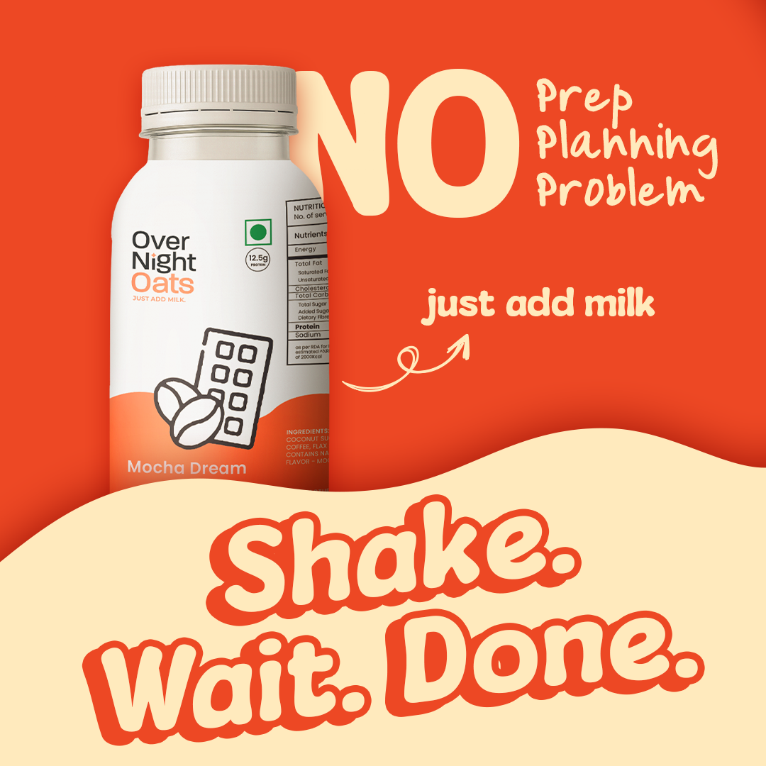 OverNightOats Vegan Mocha Dream Oatmeal