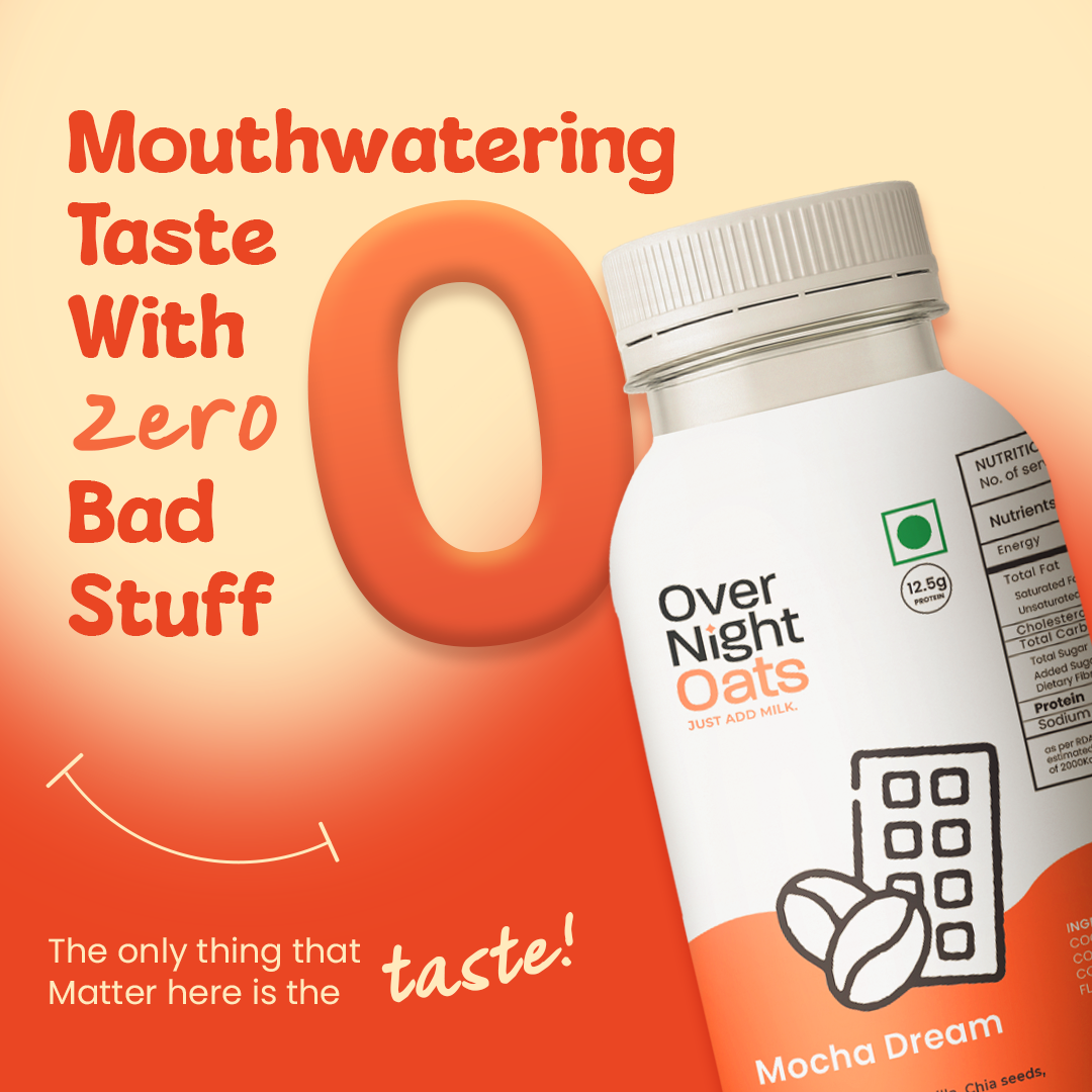 OverNightOats Vegan Mocha Dream Oatmeal