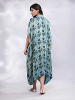 Thumbnail for BohoJazz Signature Modal Silk Floral Kaftan