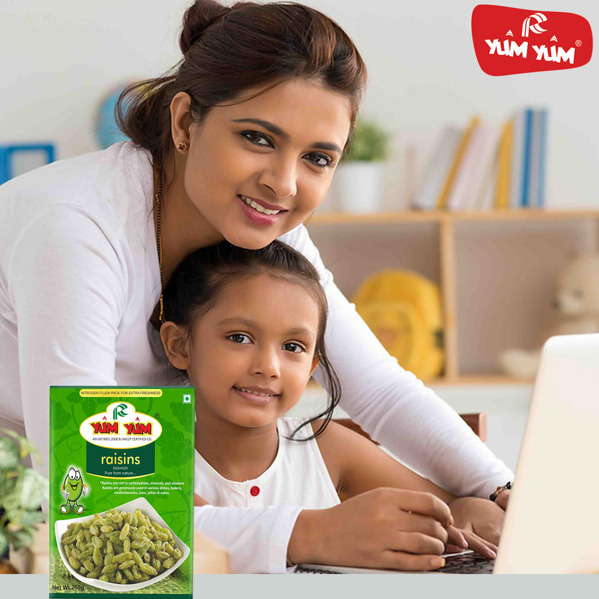 Yum Yum Green Raisins Box - Dista
