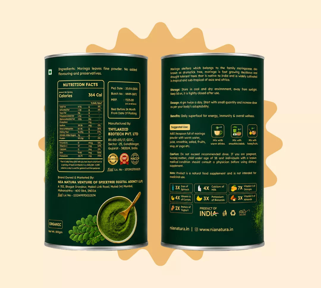 Nia Natura Moringa Powder - Dista